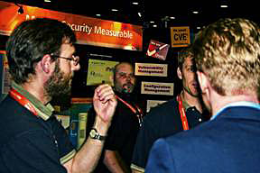 Making Security Measurable booth at RSA 2009